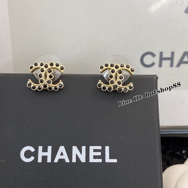 Chanel專櫃新款飾品 香奈兒官網爆款耳釘 zgb2145